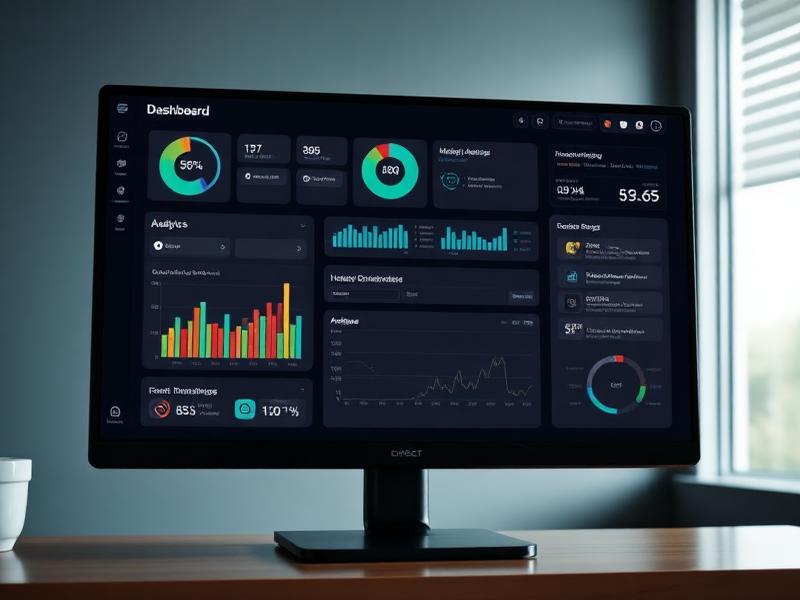 SaaS аналитичен дашборд