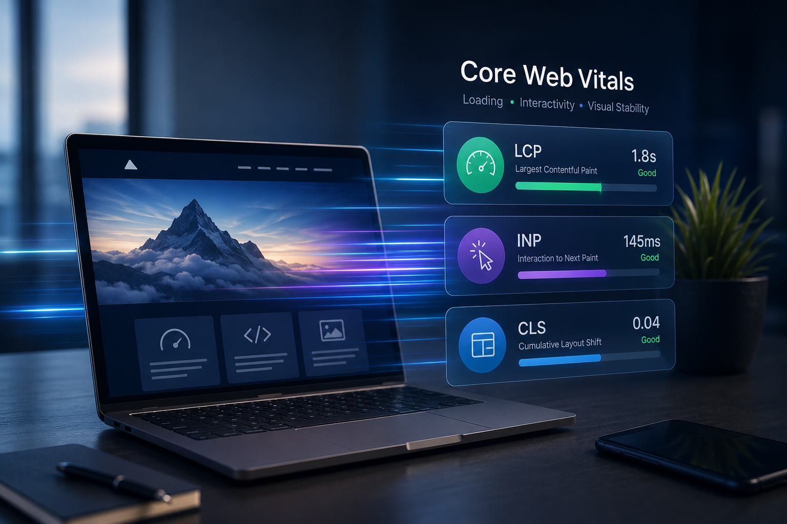 Core Web Vitals — какво са и защо Google ги гледа