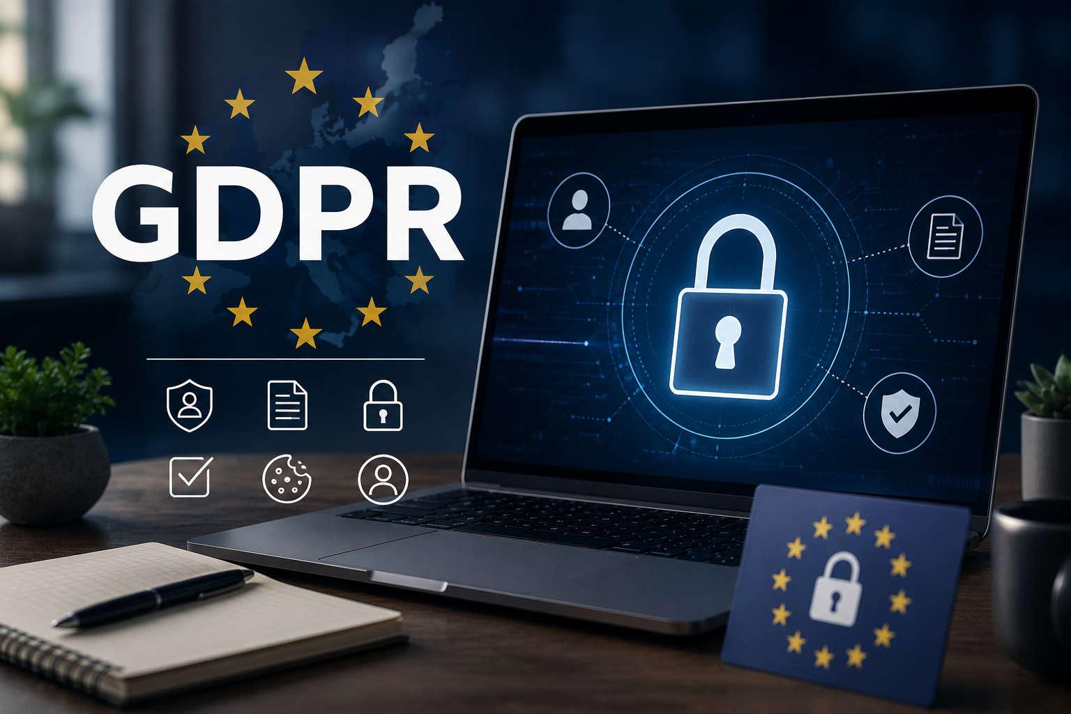 GDPR за уебсайтове през 2026 – пълно ръководство за бизнеси, онлайн магазини и WordPress сайтове